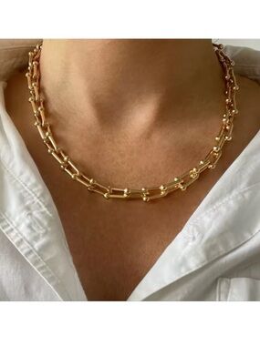 Elegant 14k Gold Chain Necklace